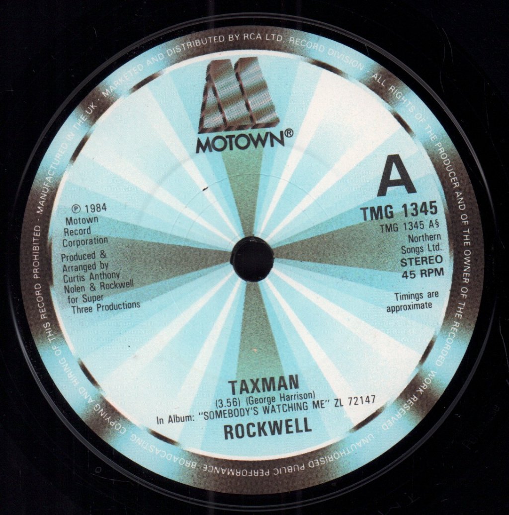 Rockwell - Taxman - 7 Inch