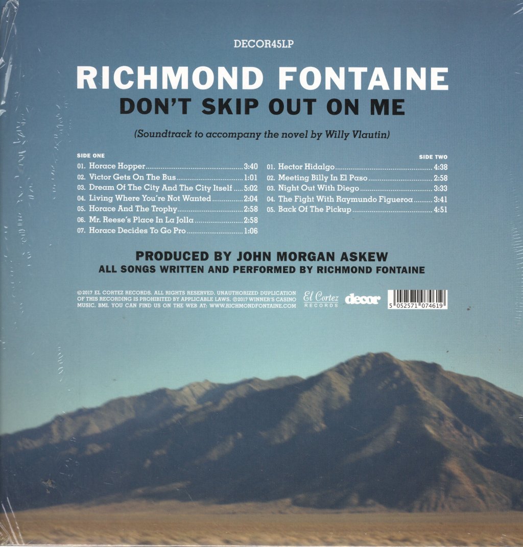 Richmond Fontaine - Don't Skip Out On Me - Lp