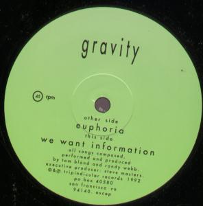 Gravity - Euphoria - 12 Inch