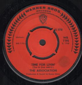 Association - Time For Livin' - 7 Inch
