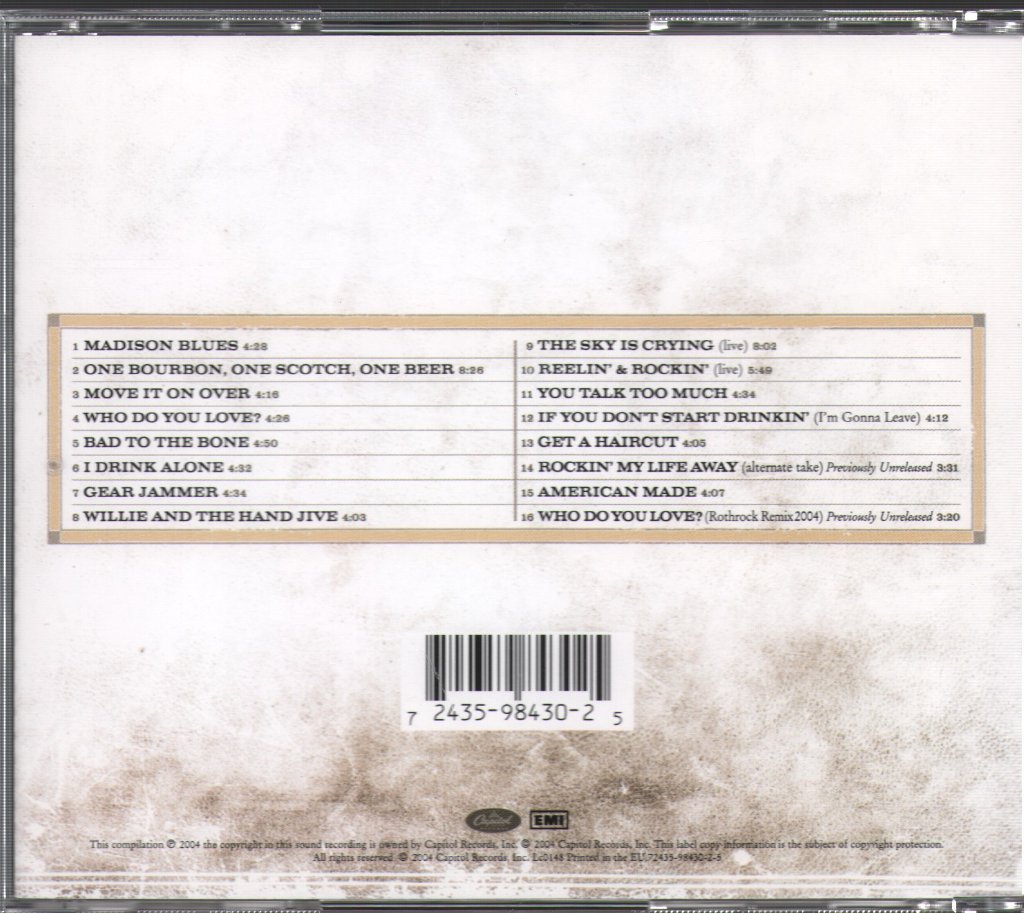 George Thorogood & The Destroyers - Greatest Hits: 30 Years Of Rock - Cd