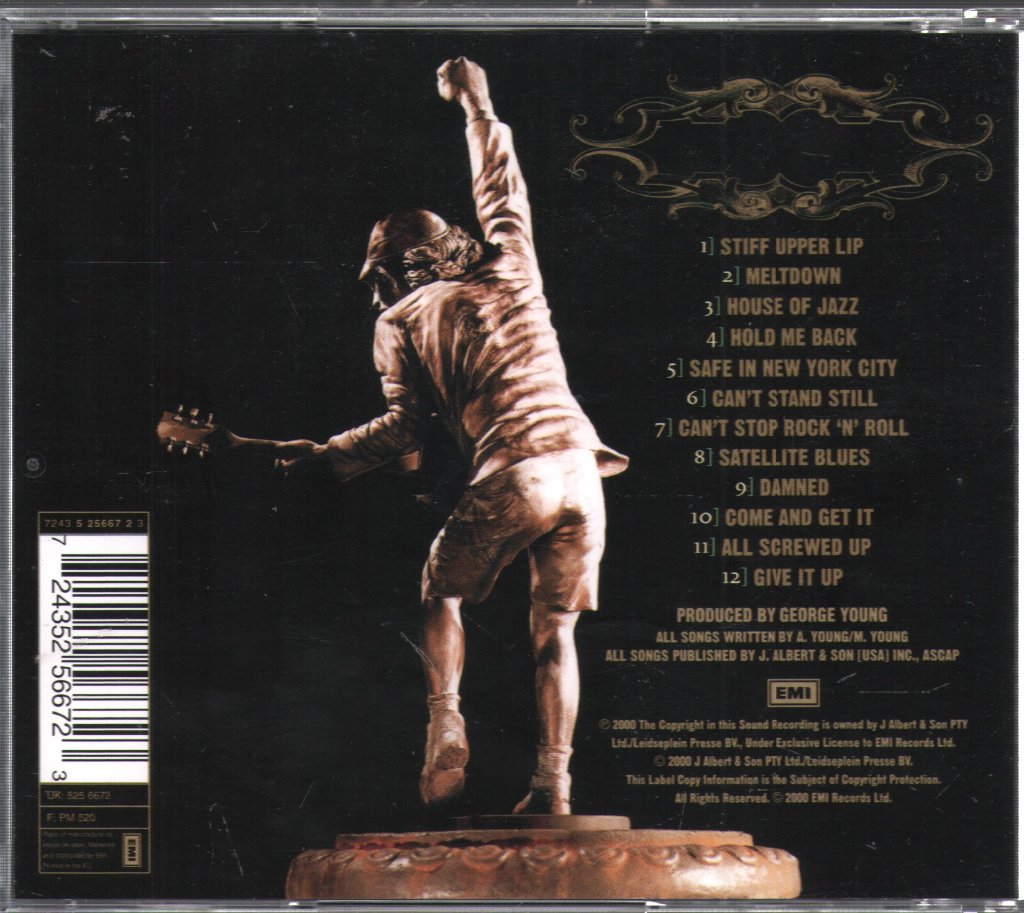 AC/DC - Stiff Upper Lip - Cd