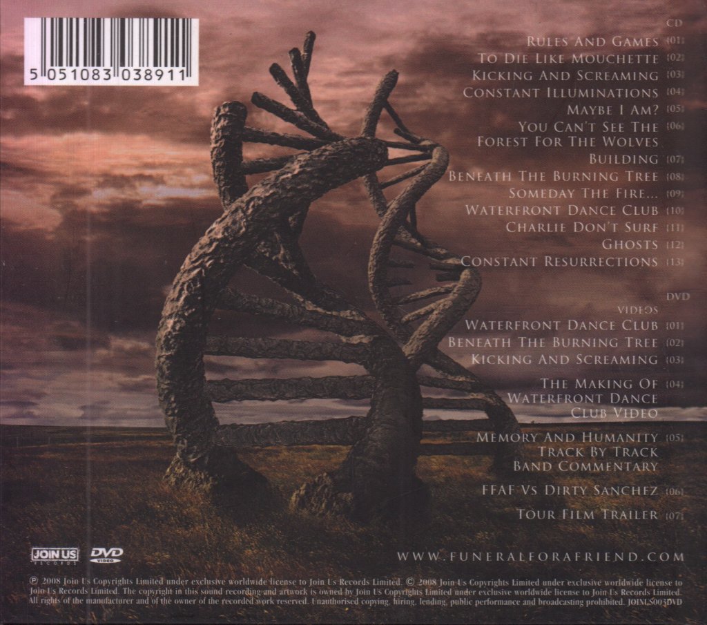 Funeral For A Friend - Memory And Humanity - Cd/Dvd