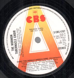 Mormon Tabernacle Choir - Hark The Herald Angels Sing - 7 Inch