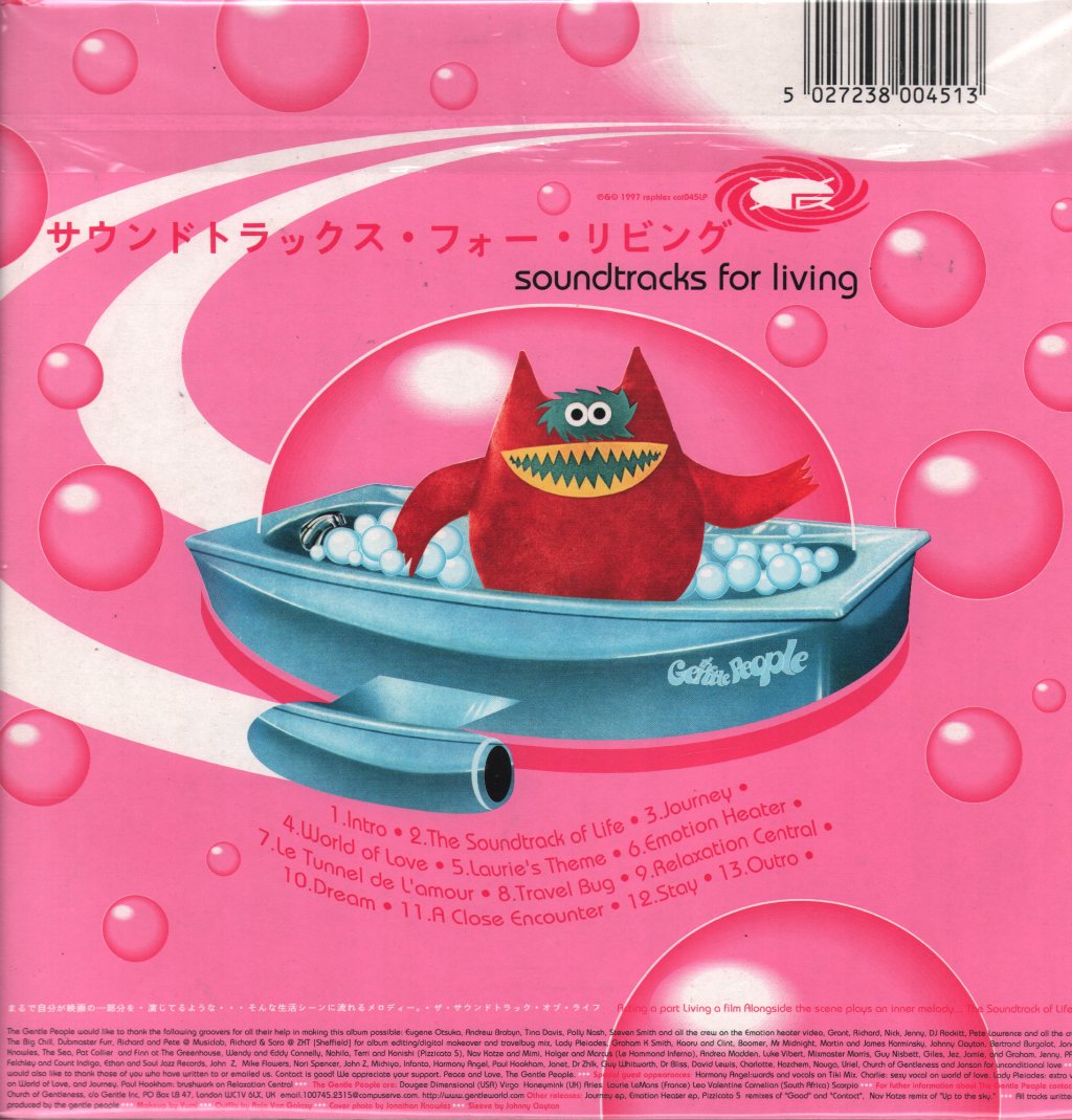 Gentle People - Soundtracks For Living - Double Lp