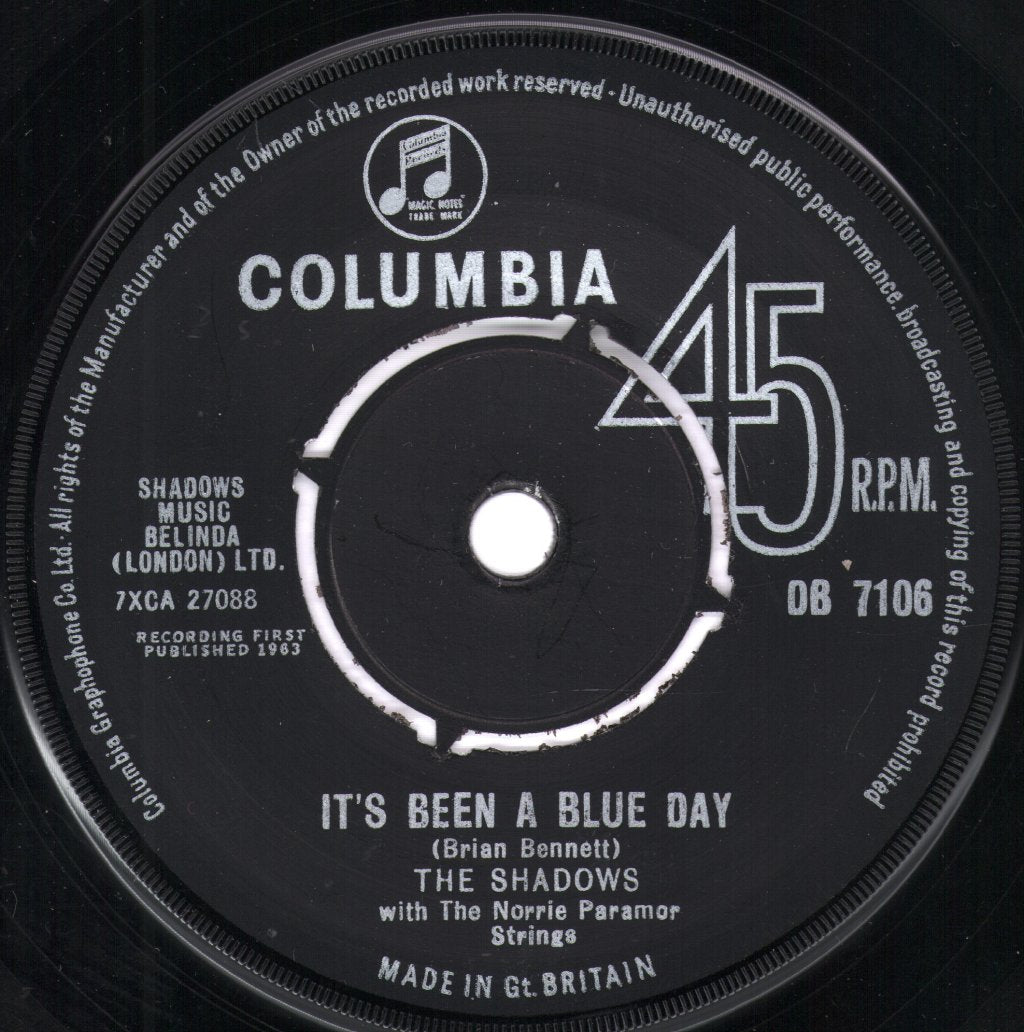 Shadows - Shindig - 7 Inch