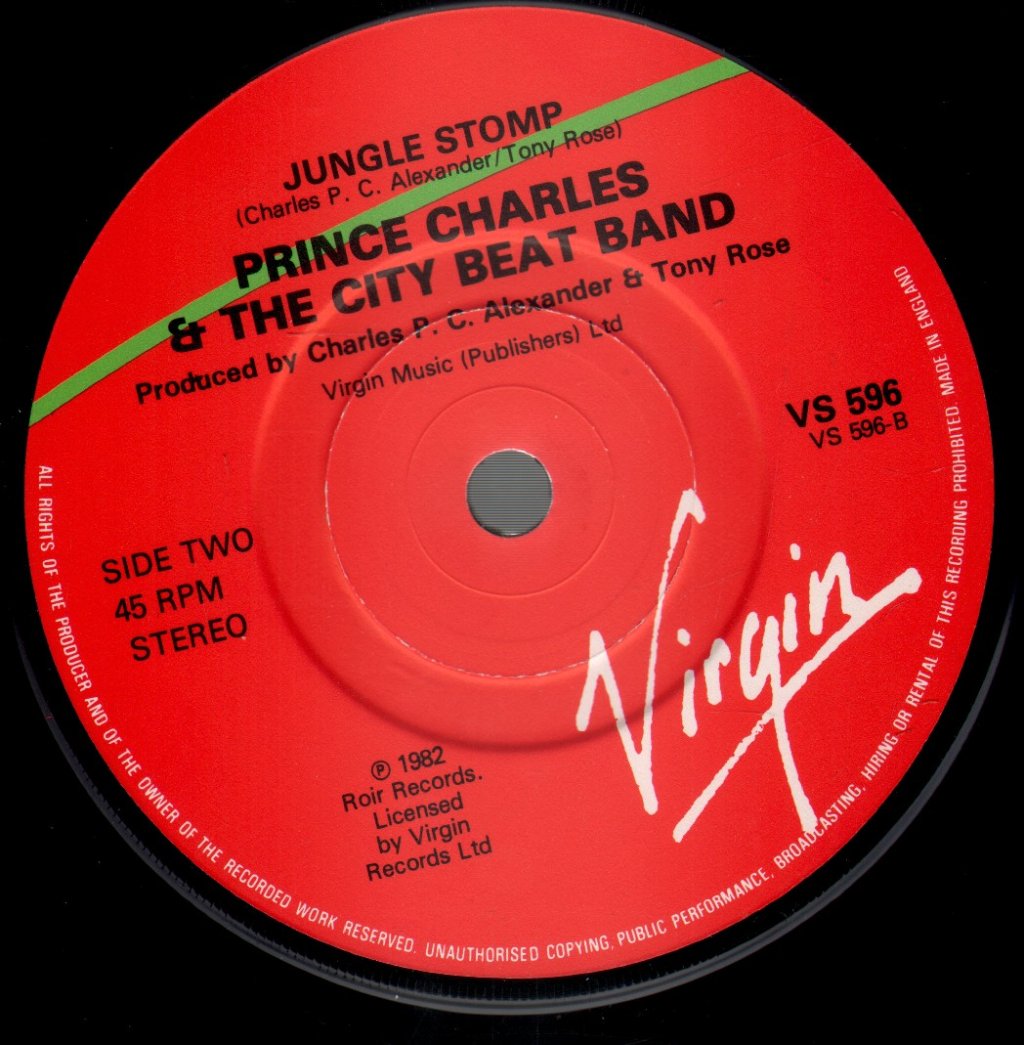 Prince Charles And The City Beat Band - Cash (Cash Money) - 7 Inch