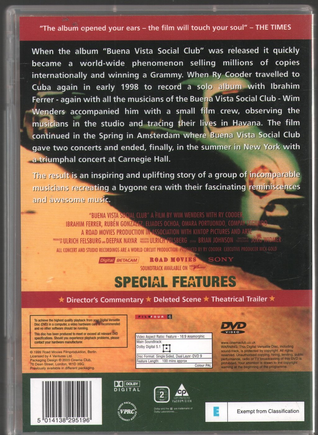 Buena Vista Social Club - Buena Vista Social Club - Dvd