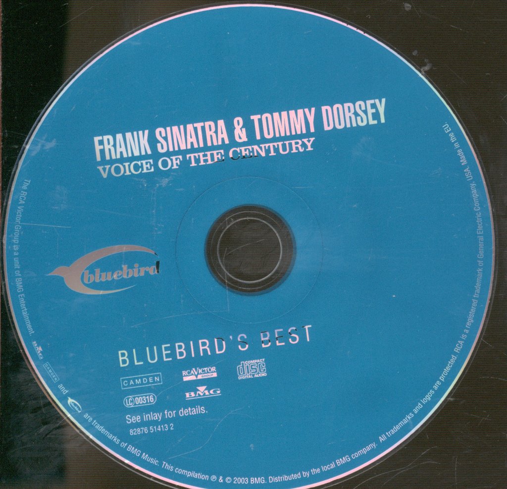 Frank Sinatra And Tommy Dorsey - Voice Of The Century - Cd