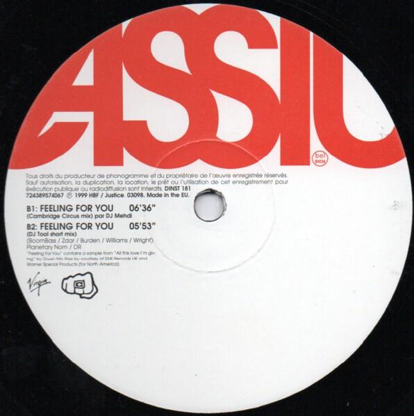 Cassius - Feeling For You - 12 Inch