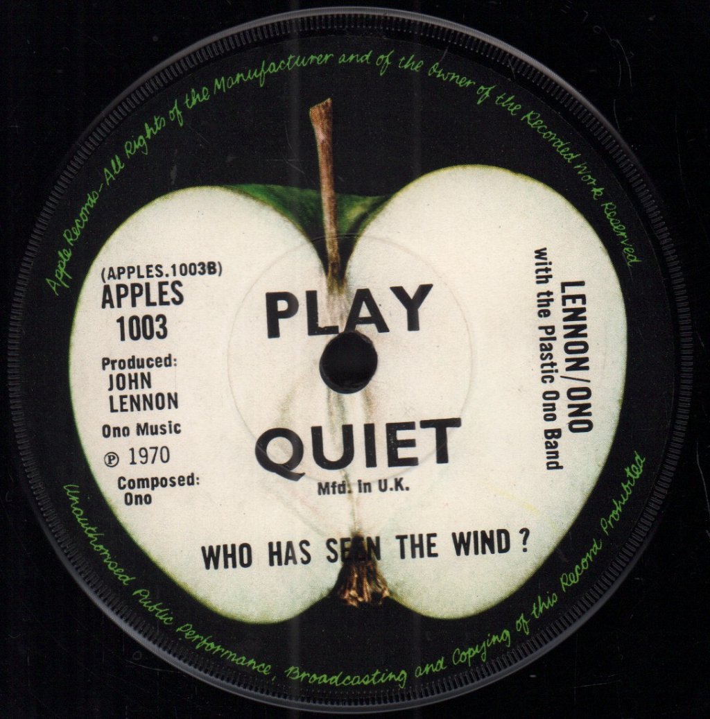 Lennon/Ono With The Plastic Ono Band - Instant Karma - 7 Inch