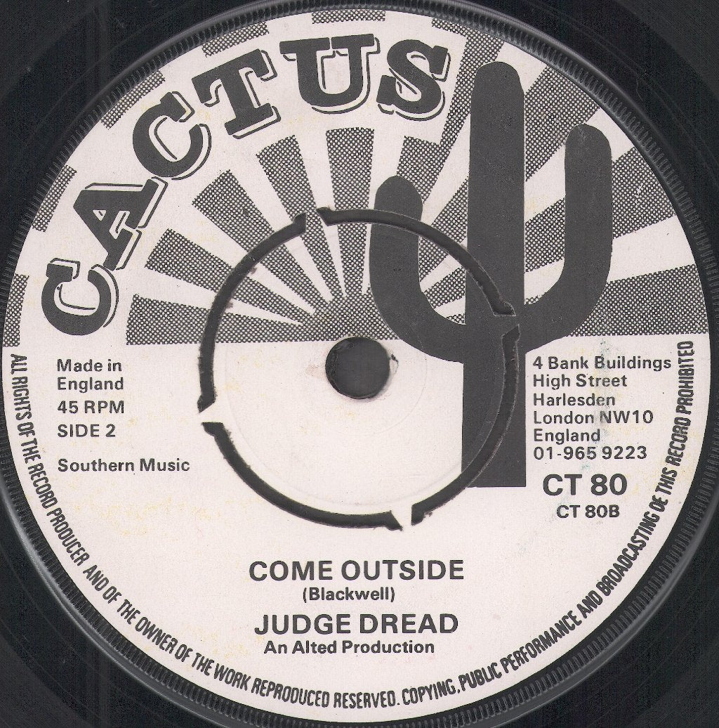 Judge Dread - Christmas In Dreadland - 7 Inch