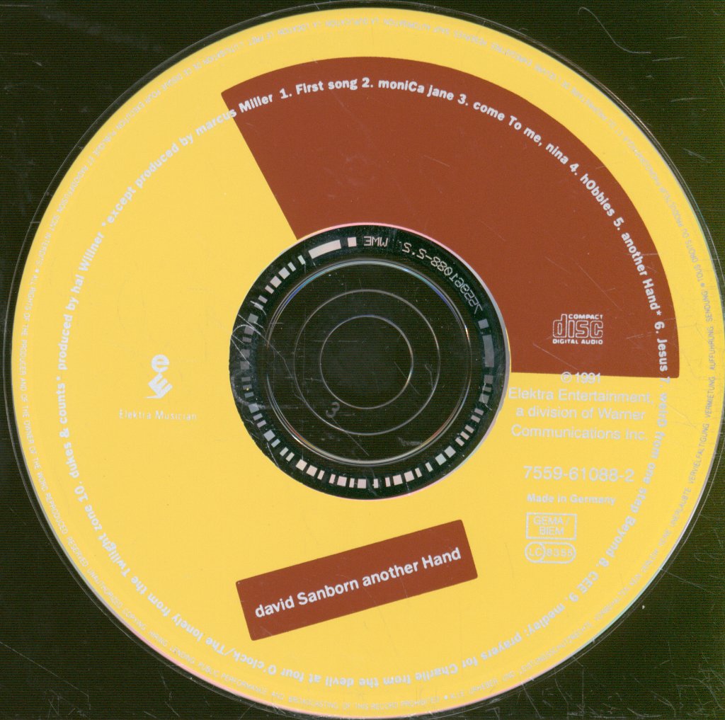 David Sanborn - Another Hand - Cd