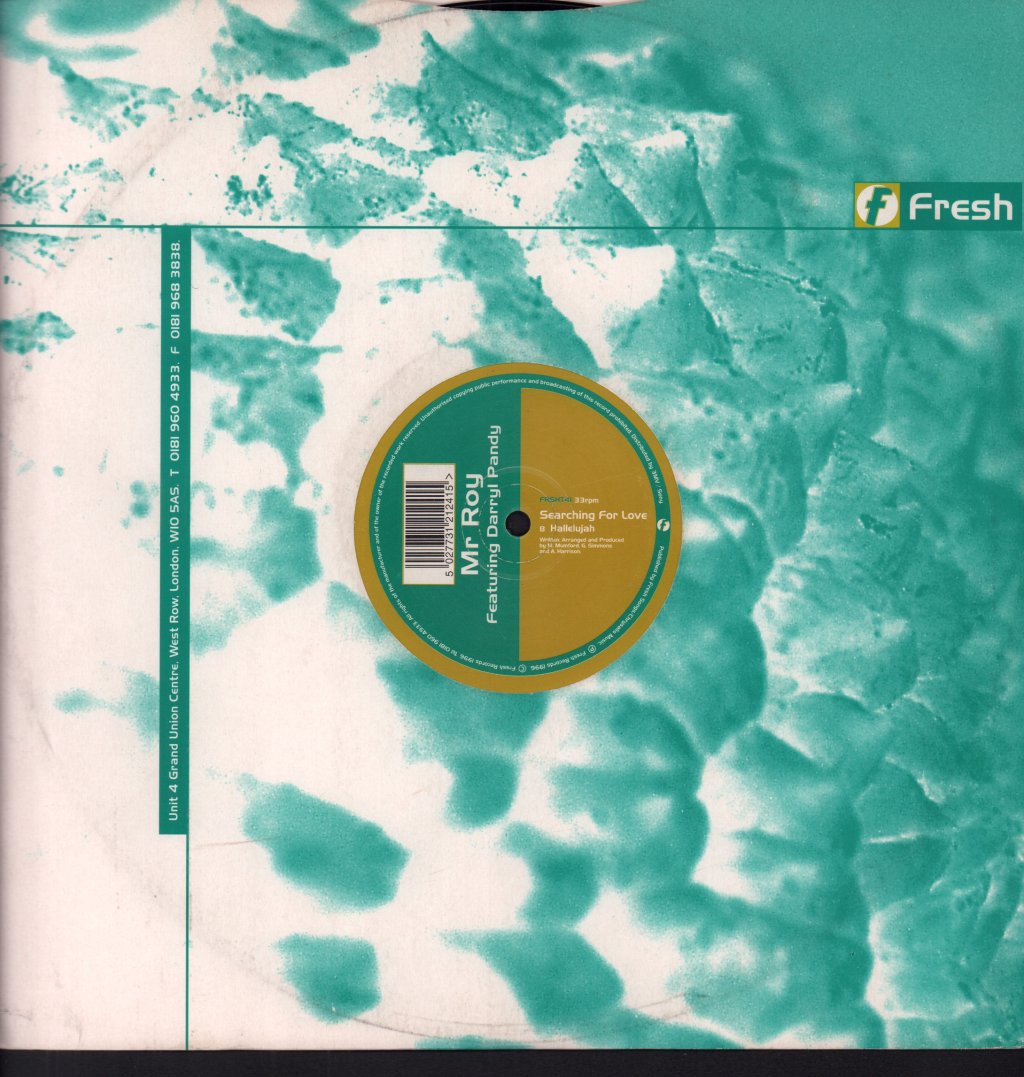 Mr Roy Featuring Darryl Pandy - Searching For Love - 12 Inch