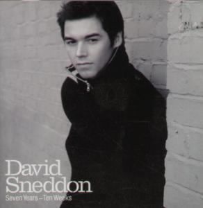 David Sneddon - Seven Years Ten Weeks - Cd