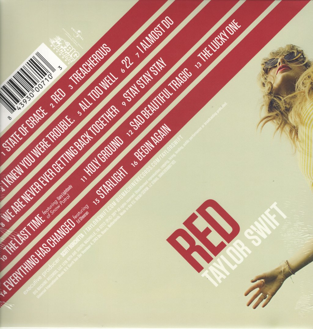 Taylor Swift - Red - Double Lp