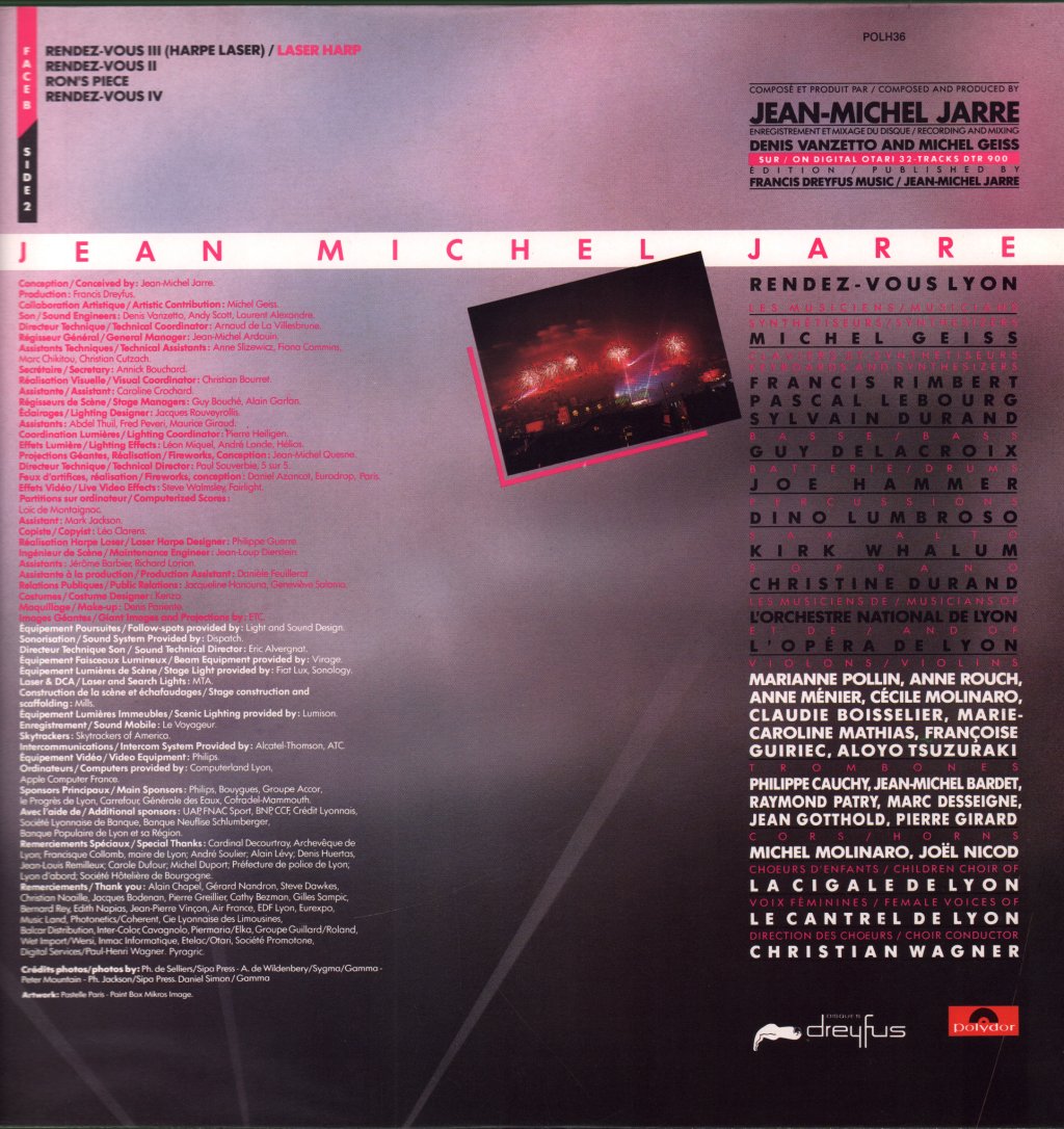 Jean Michel Jarre - In Concert (Houston/Lyon) - Lp