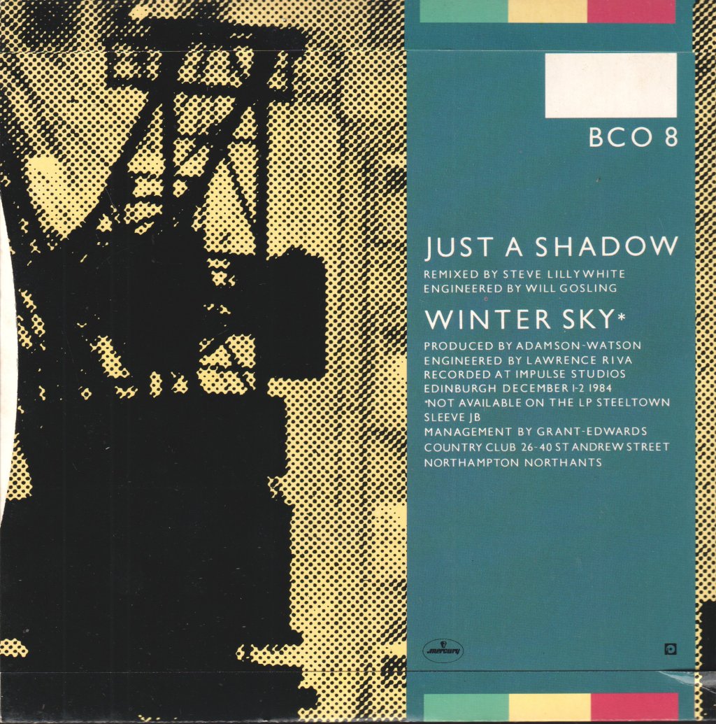 Big Country - Just A Shadow - 7 Inch