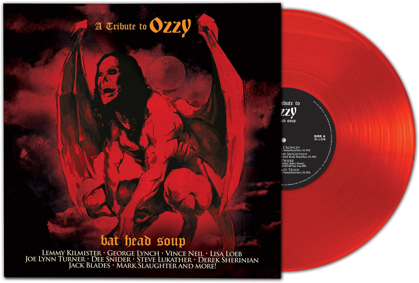 Various Artists - Bat Head Soup - A Tribute To Ozzy (Red Vinyl) - Lp