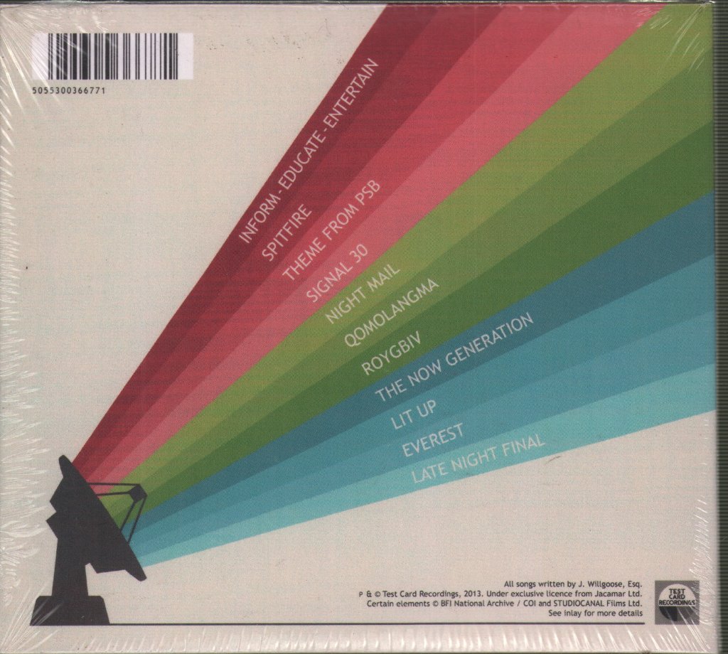 Public Service Broadcasting - Inform Educate Entertain - Cd