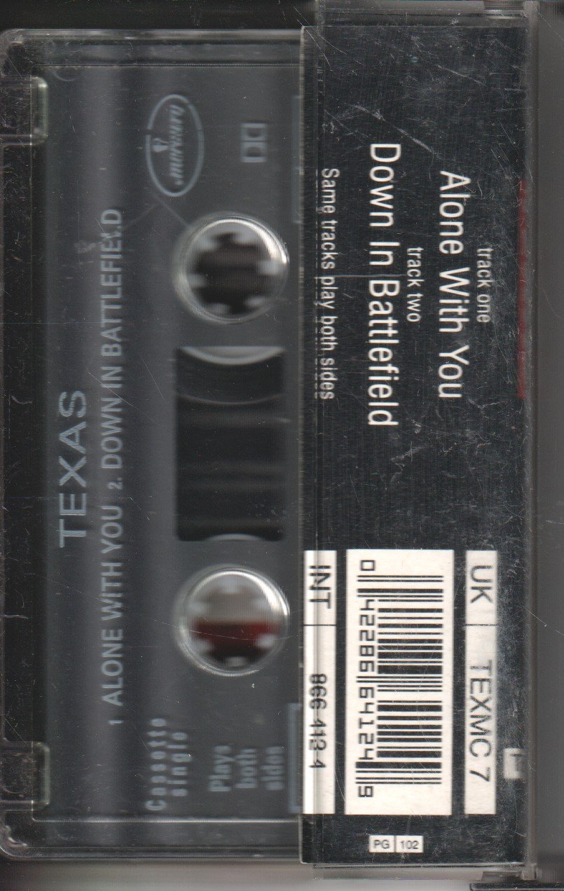 Texas - Alone With You - Cassette