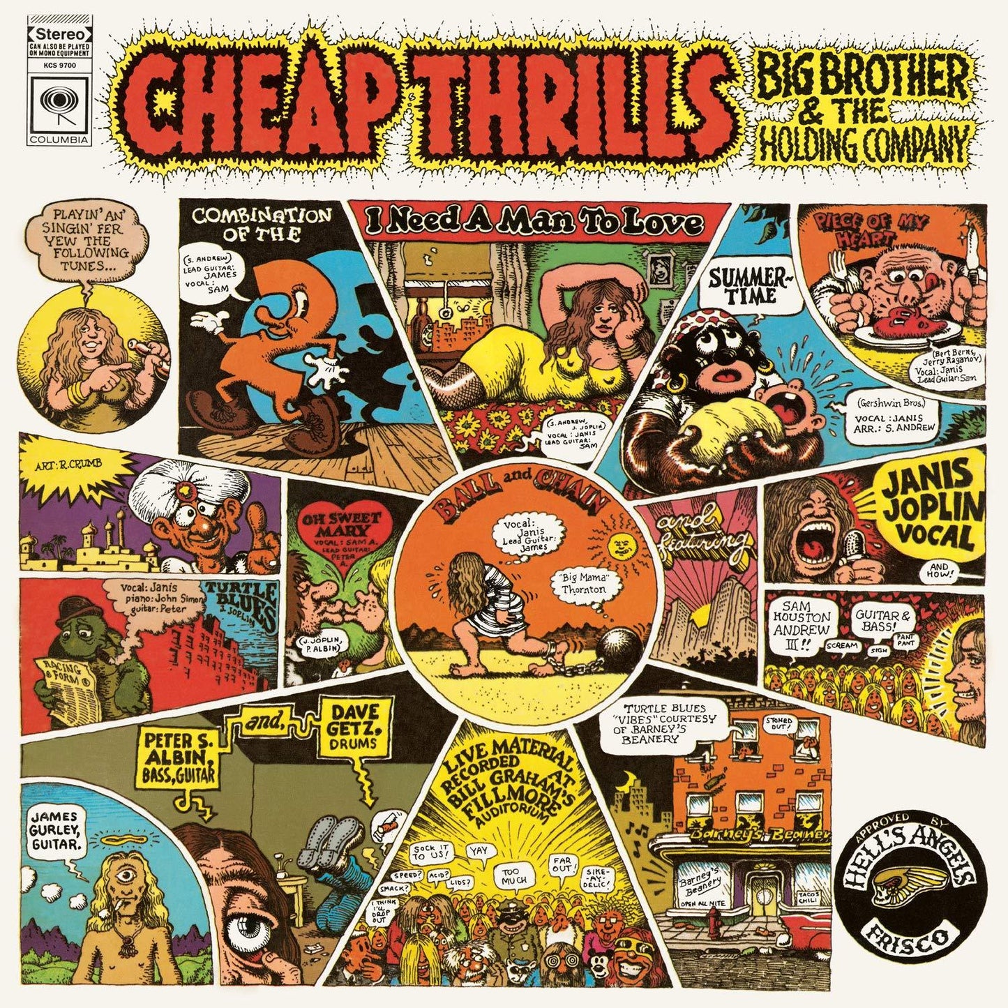 Big Brother & The Holding Company - Cheap Thrills - Lp
