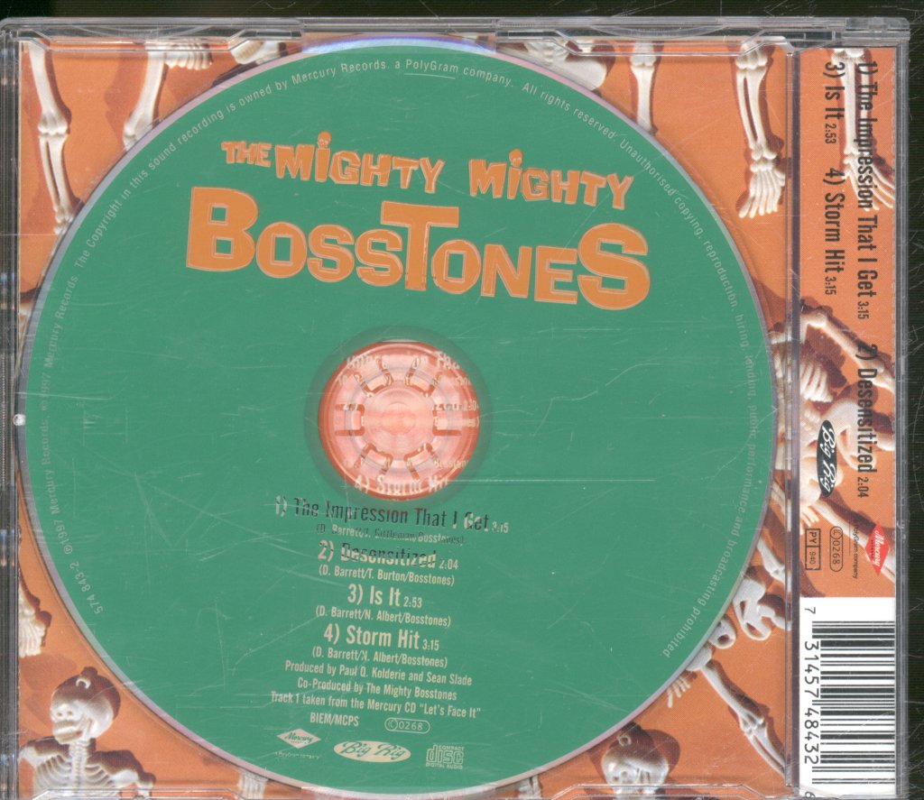 Mighty Mighty Bosstones - Impression That I Get - Cd