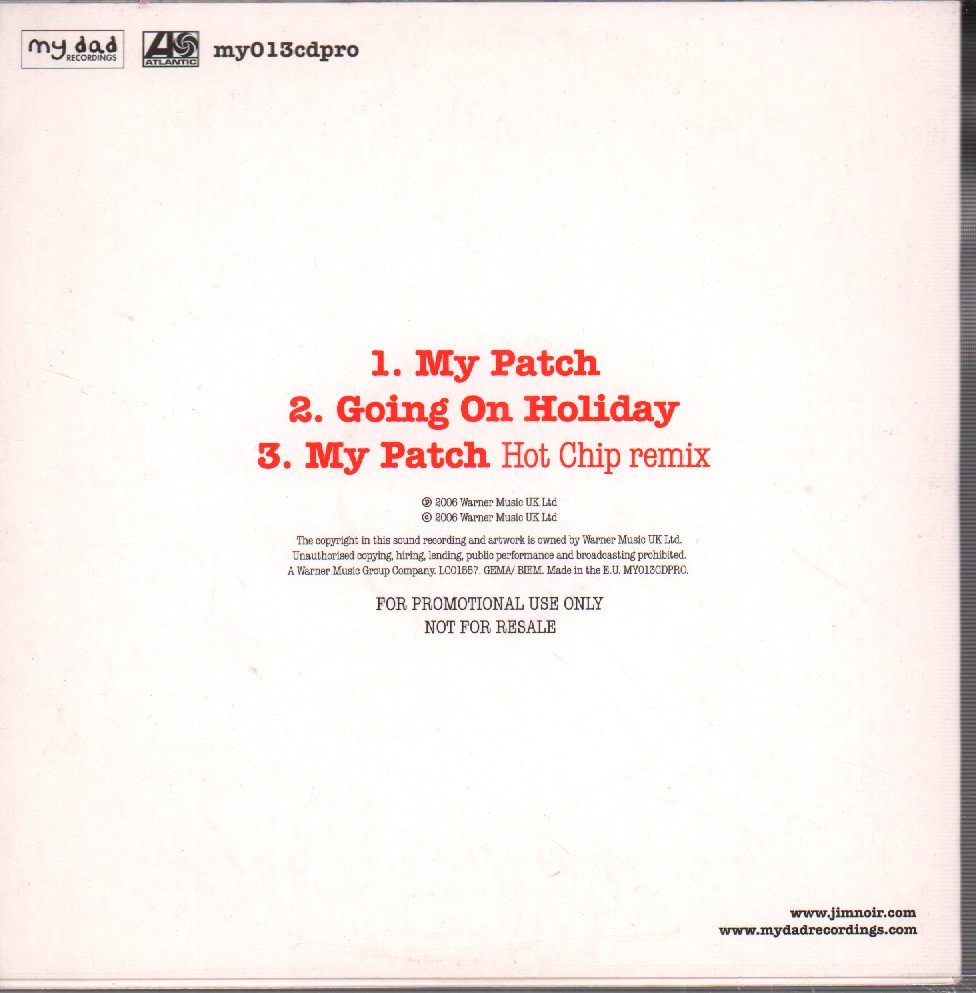 Jim Noir - My Patch - Cd
