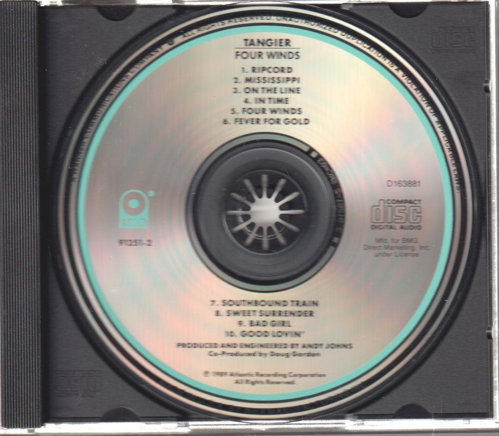 Tangier - Four Winds - Cd