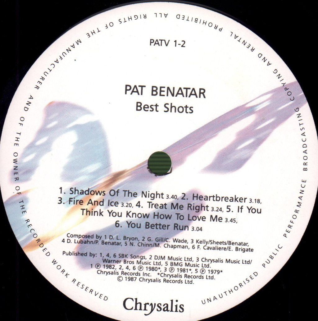 Pat Benatar - Best Shots - Lp