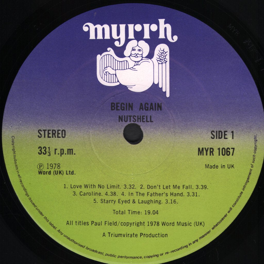 Nutshell - Begin Again - Lp