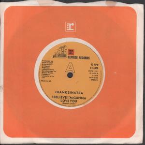 Frank Sinatra - I Believe I'm Gonna Love You - 7 Inch