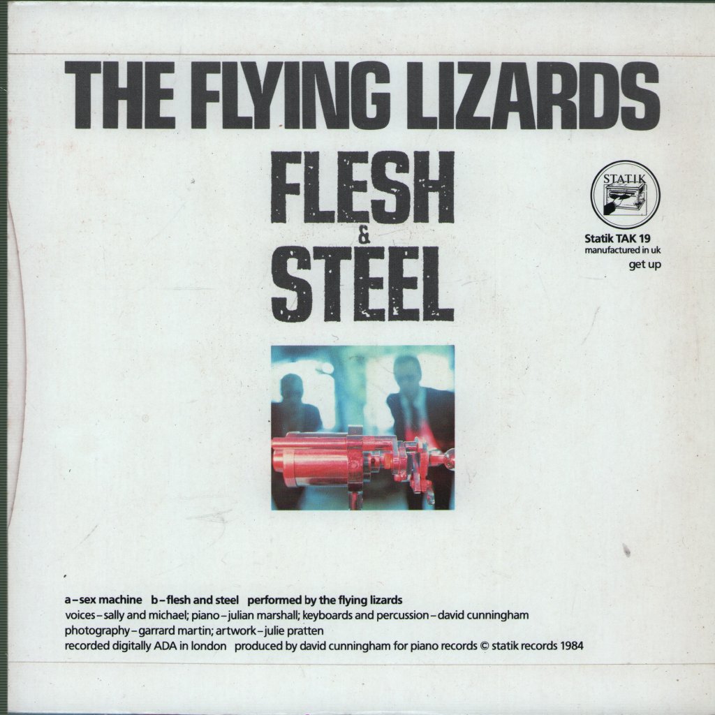 Flying Lizards - Sex Machine - 7 Inch