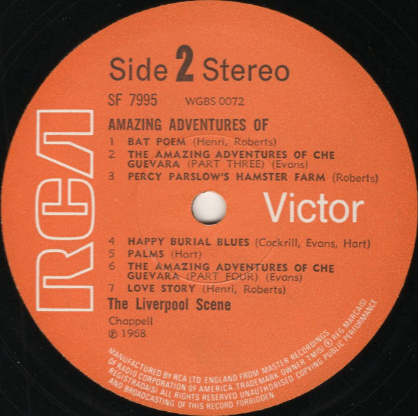 Liverpool Scene - Amazing Adventures Of - Lp