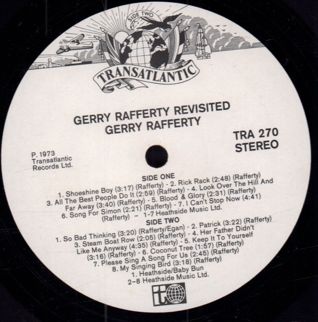 Gerry Rafferty - Revisited - Lp