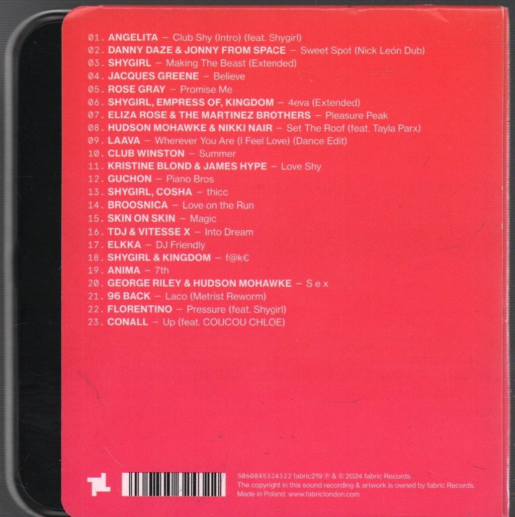 Shygirl - Fabric Presents Shygirl - Cd