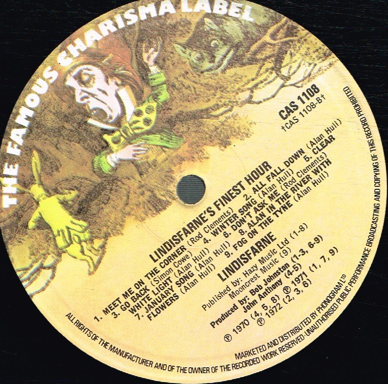 Lindisfarne - Lindisfarne's Finest Hour - Lp