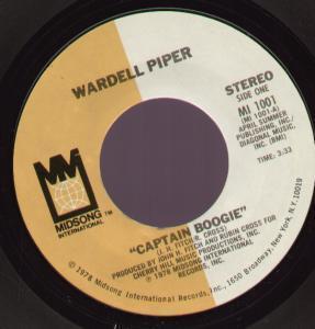 Wardell Piper - Captain Boogie - 7 Inch