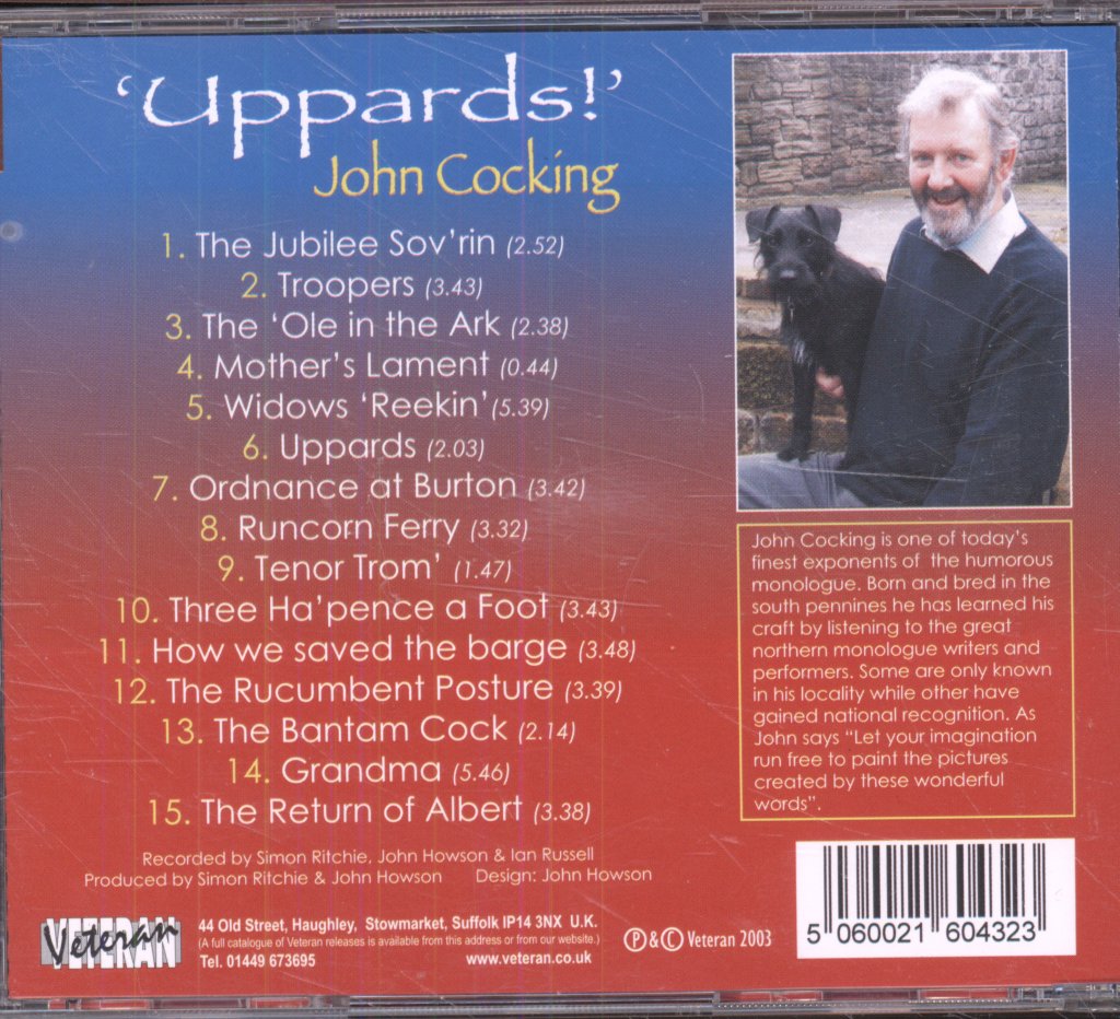 John Cocking - Uppards - Cd