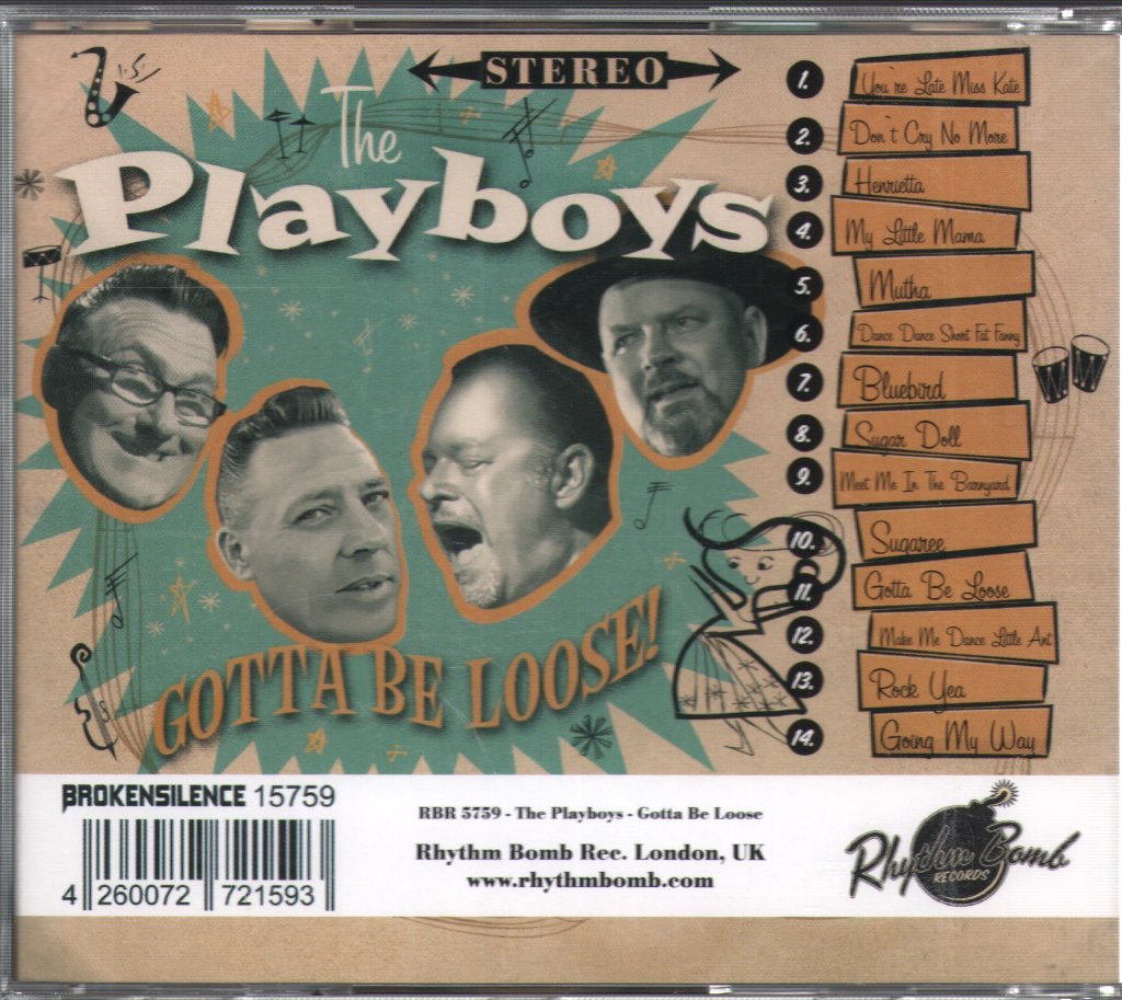 Playboys - Gotta Be Loose! - Cd