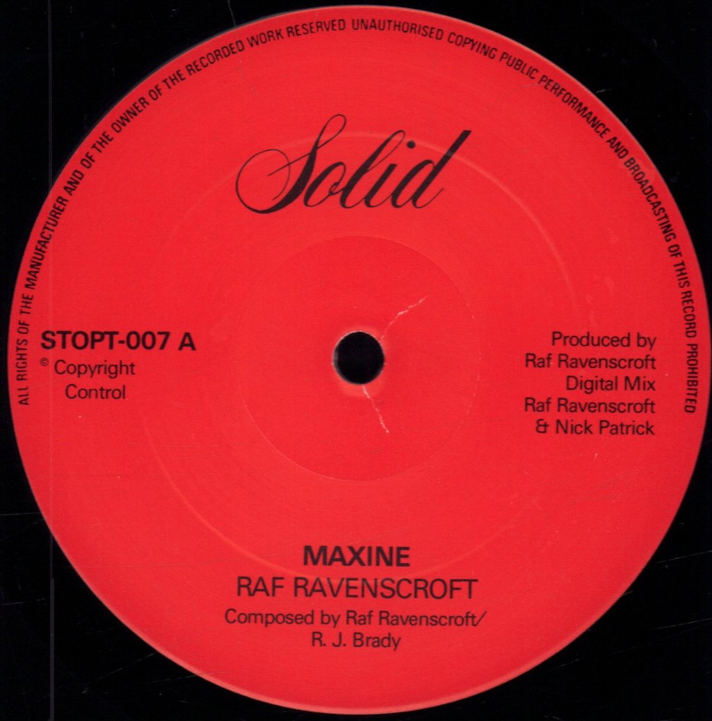 Raf Ravenscroft - Maxine - 12 Inch
