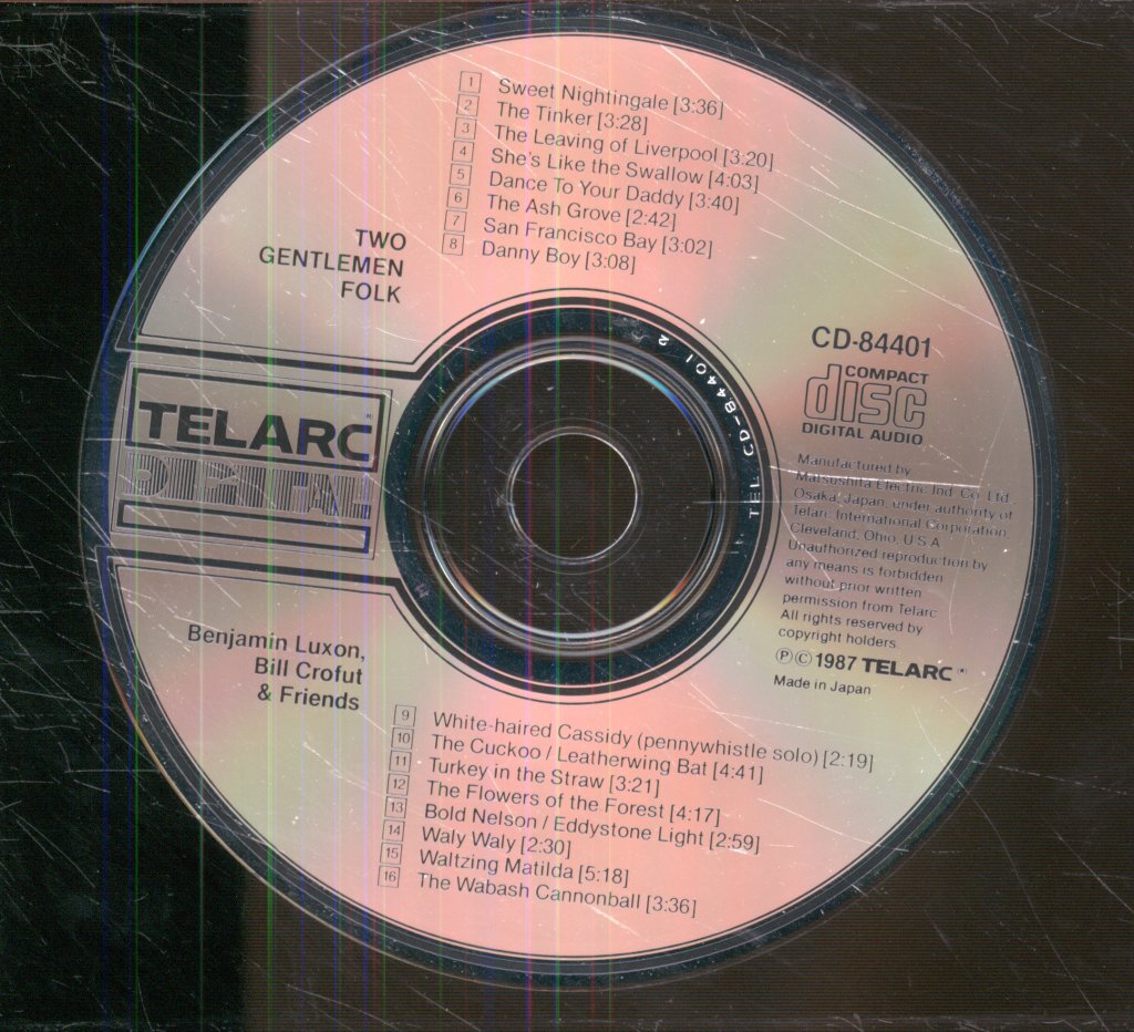 Benjamin Luxon, Bill Crofut - Two Gentlemen Folk - Cd