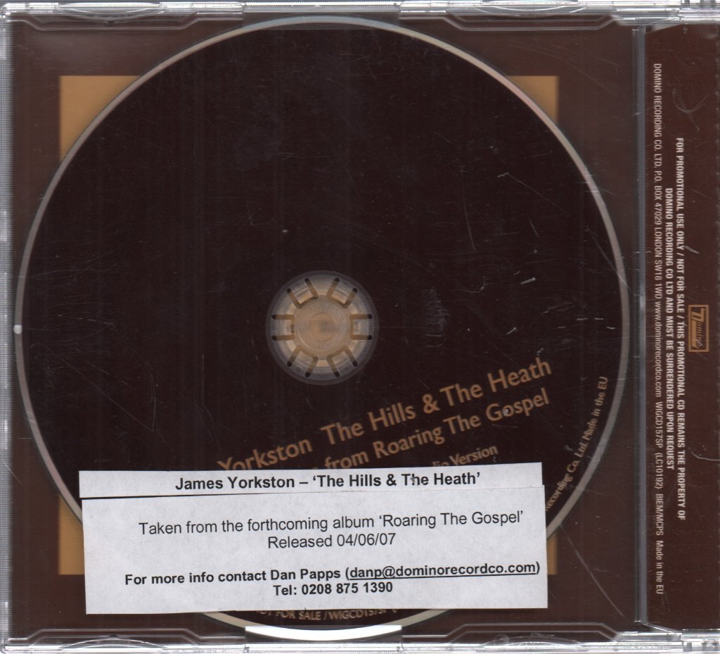 James Yorkston - Hills And The Heath - Cd