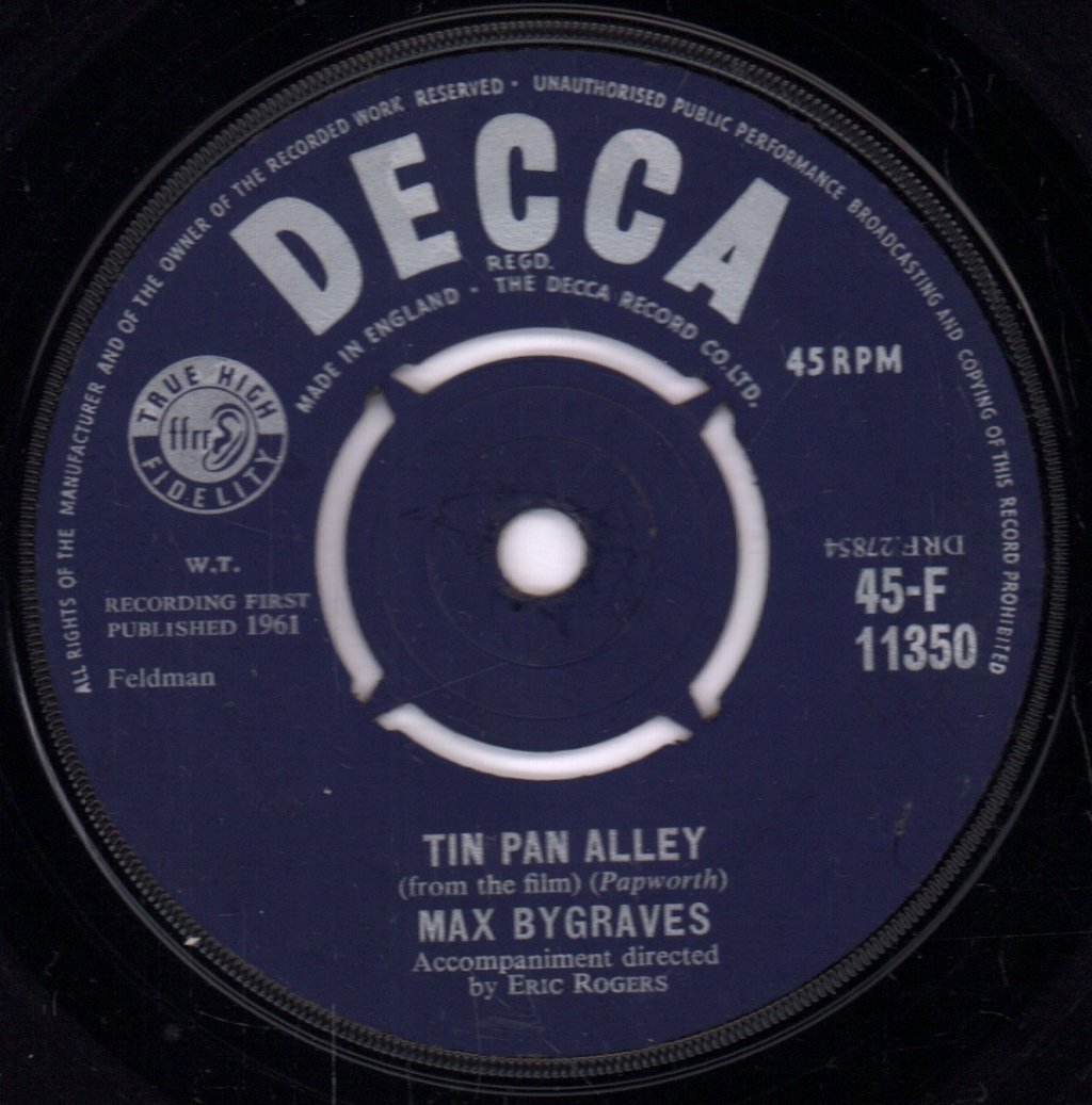 Max Bygraves - Bells Of Avignon - 7 Inch