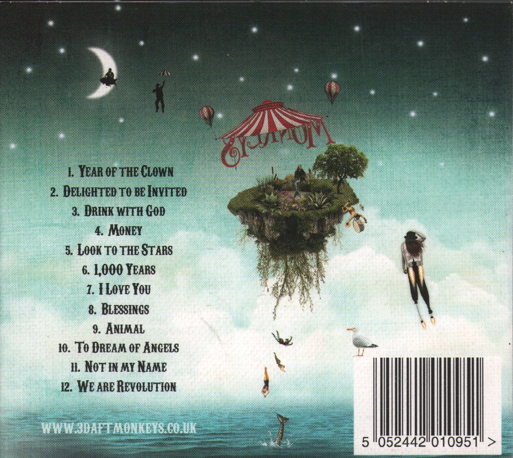 3 Daft Monkeys - Year Of The Clown - Cd