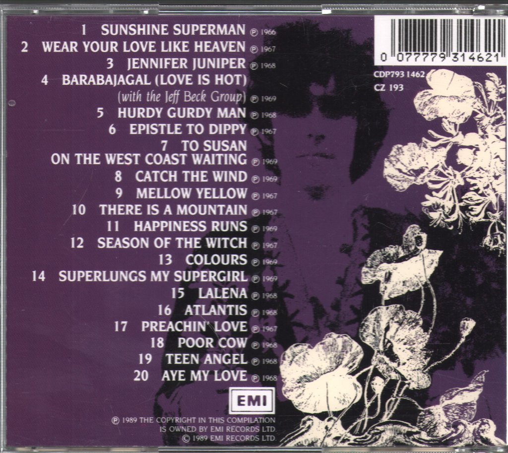 Donovan - Greatest Hits . . . And More - Cd
