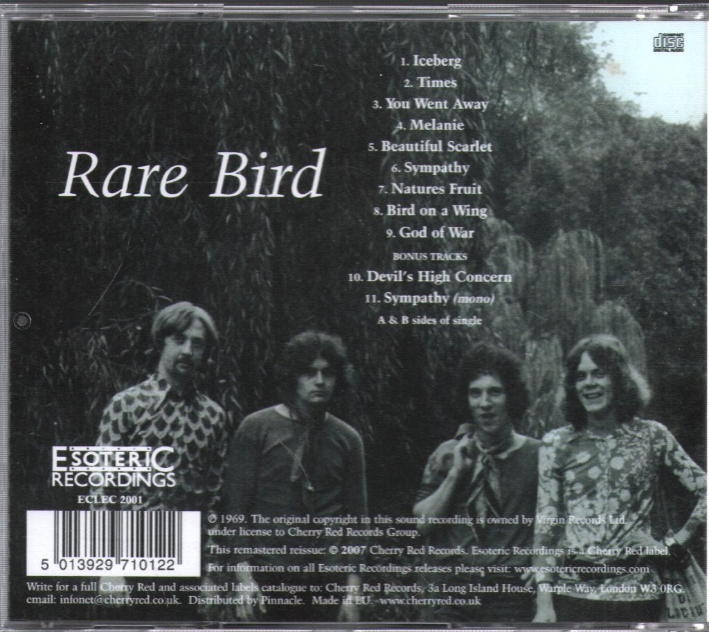 Rare Bird - Rare Bird - Cd