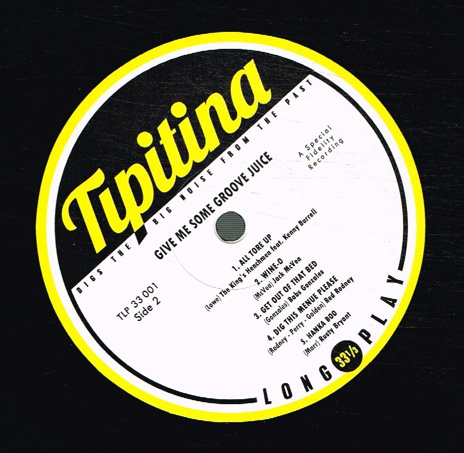 Various Artists - Give Me Some Groove Juice - 10 Inch
