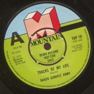 Baker Gurvitz Army - Tracks Of My Life - 7 Inch