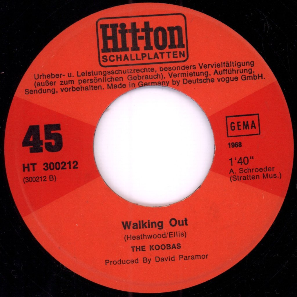 Koobas - First Cut Is The Deepest - 7 Inch